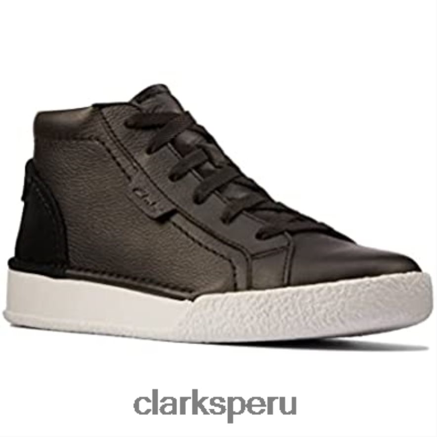 clarks craft cup hola de cuero negro unisexo Clarks 40N4LX248 cuero negro
