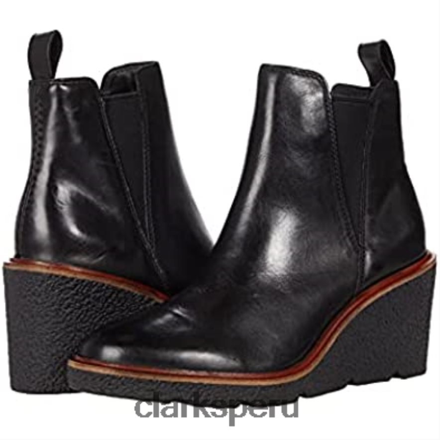clarks cuero negro top clarkford cuero negro unisexo Clarks 40N4LX1705 cuero negro