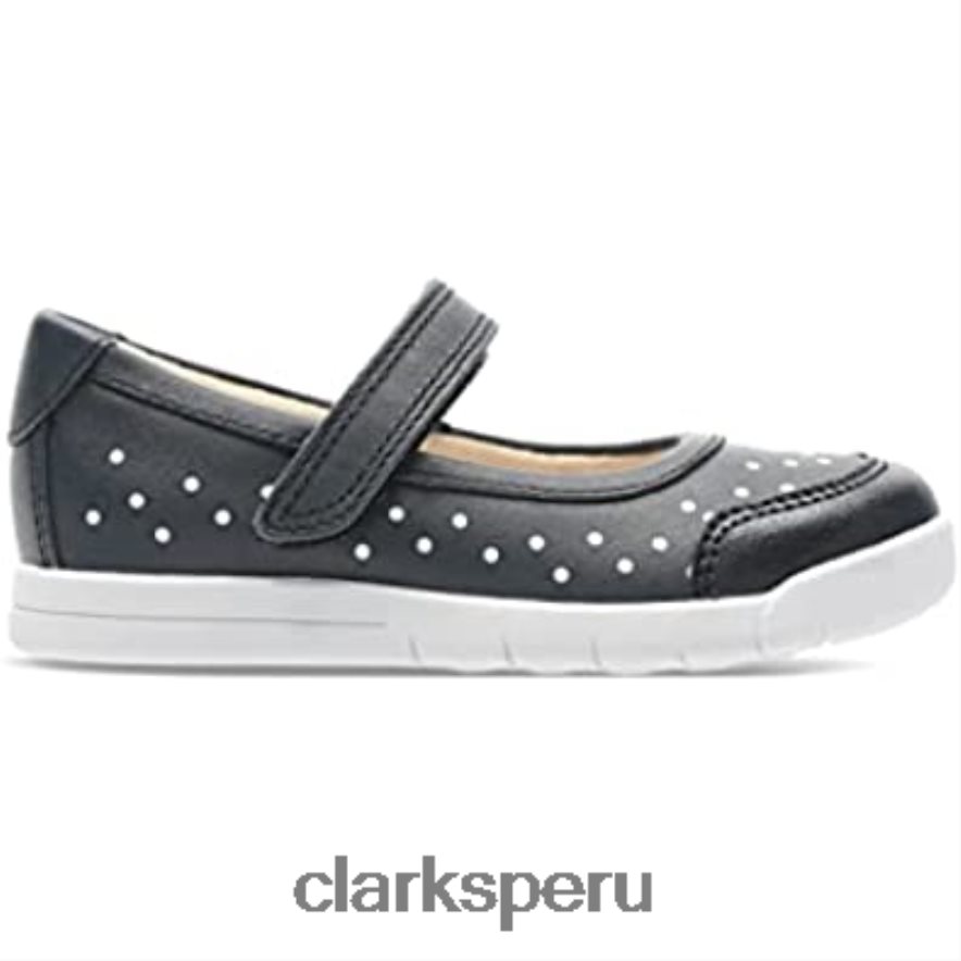 clarks emery ha cuero azul marino h 095 unisexo Clarks 40N4LX1681