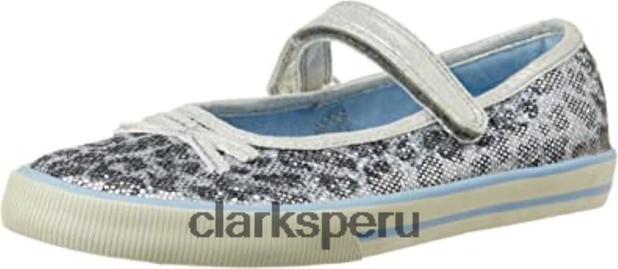 clarks glamit junior plata unisexo Clarks 40N4LX2978 plata