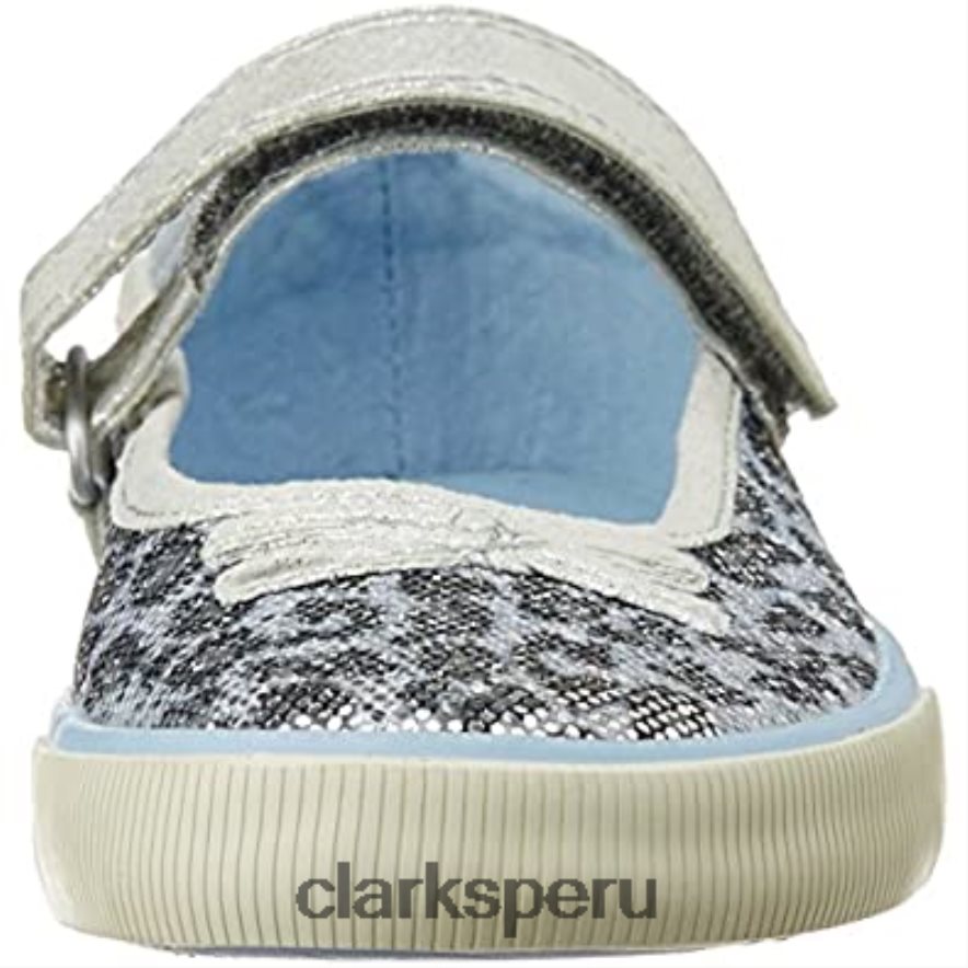 clarks glamit junior plata unisexo Clarks 40N4LX2978 plata
