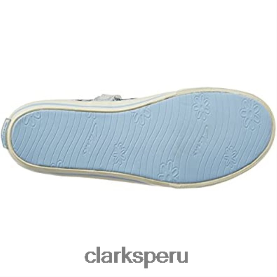 clarks glamit junior plata unisexo Clarks 40N4LX2978 plata