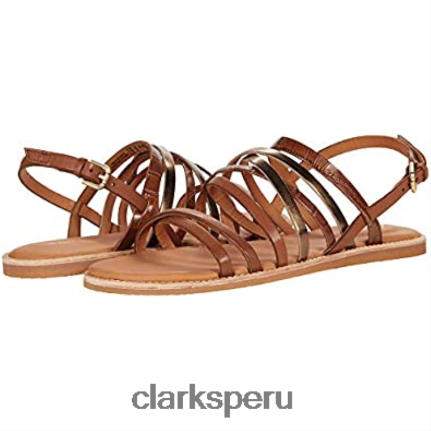 clarks karsea tobillo cuero tostado unisexo Clarks 40N4LX1654 cuero marrón