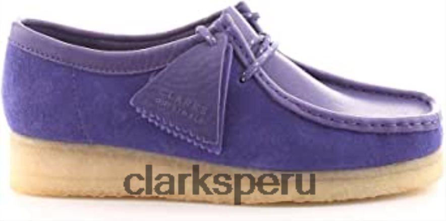 clarks morados wallabee unisexo Clarks 40N4LX326
