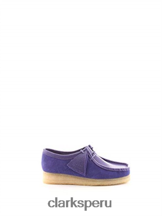 clarks morados wallabee unisexo Clarks 40N4LX326