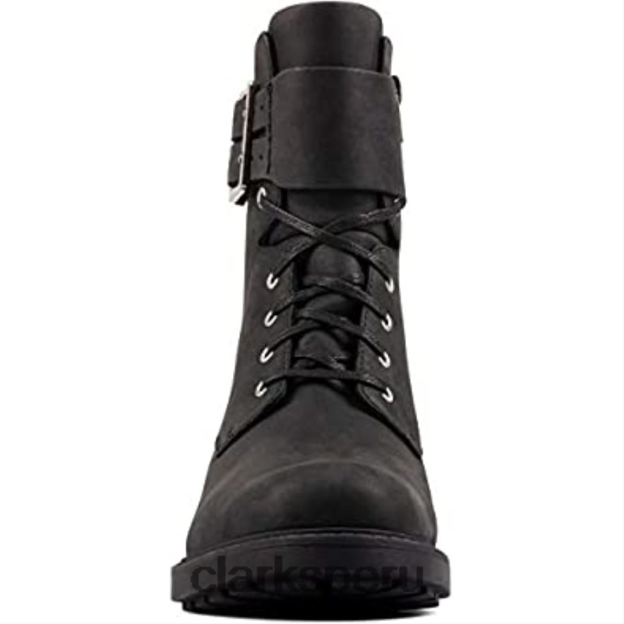 clarks orinoco 2 encaje cuero negro 6 d unisexo Clarks 40N4LX1568