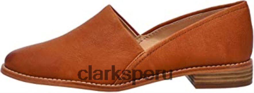 clarks pure easy tan cuero 6 b (m) unisexo Clarks 40N4LX2754