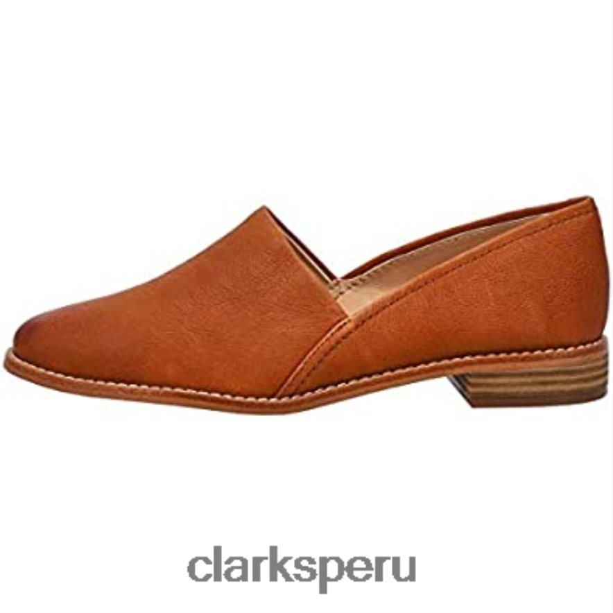 clarks pure easy tan cuero 6 b (m) unisexo Clarks 40N4LX2754