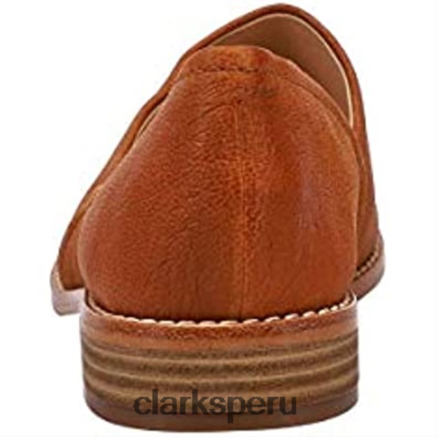 clarks pure easy tan cuero 6 b (m) unisexo Clarks 40N4LX2754