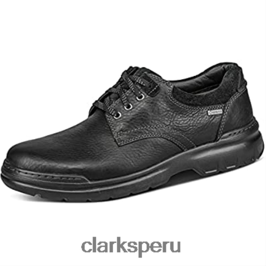 clarks rockie 2 lo gtx cuero negro unisexo Clarks 40N4LX2934 cuero negro