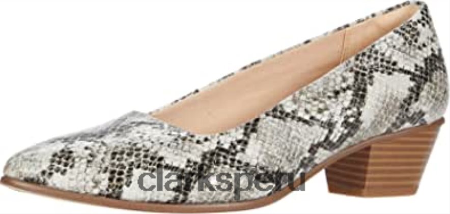 clarks sense court serpiente gris 7 unisexo Clarks 40N4LX1065