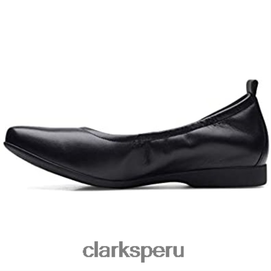 clarks un darcey vibe cuero negro unisexo Clarks 40N4LX575 cuero negro
