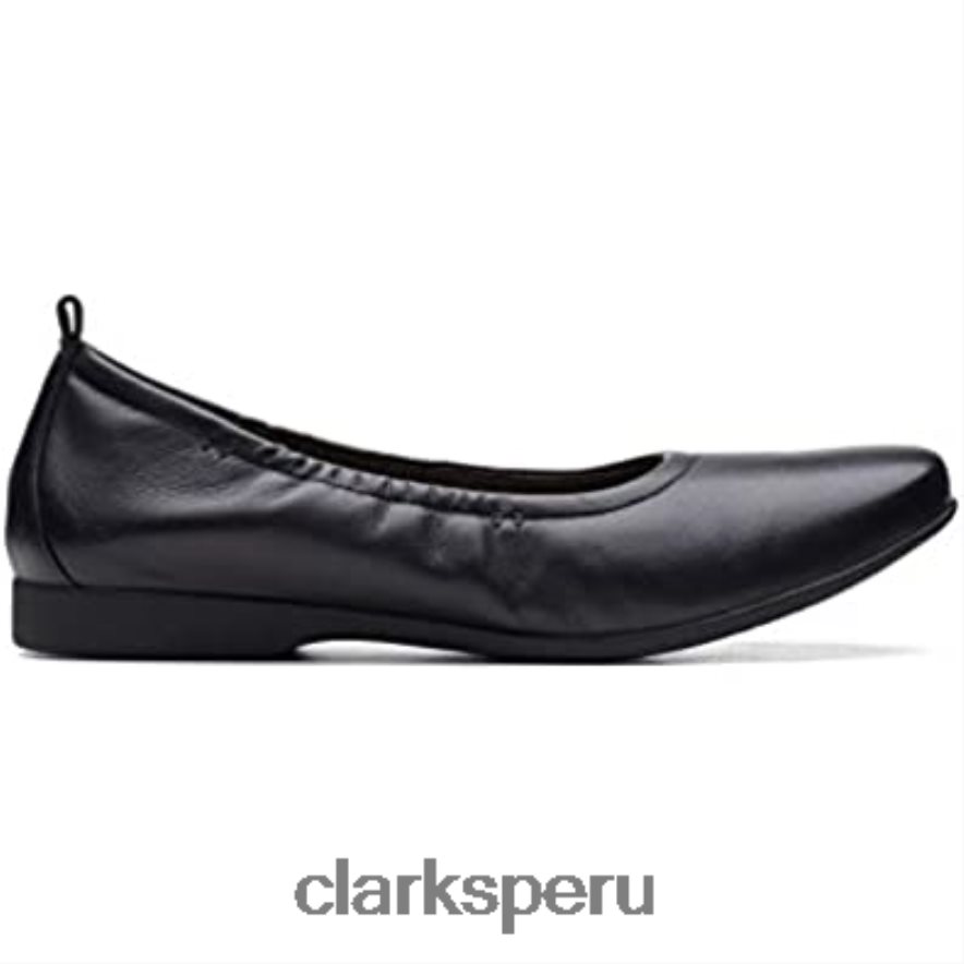 clarks un darcey vibe cuero negro unisexo Clarks 40N4LX575 cuero negro