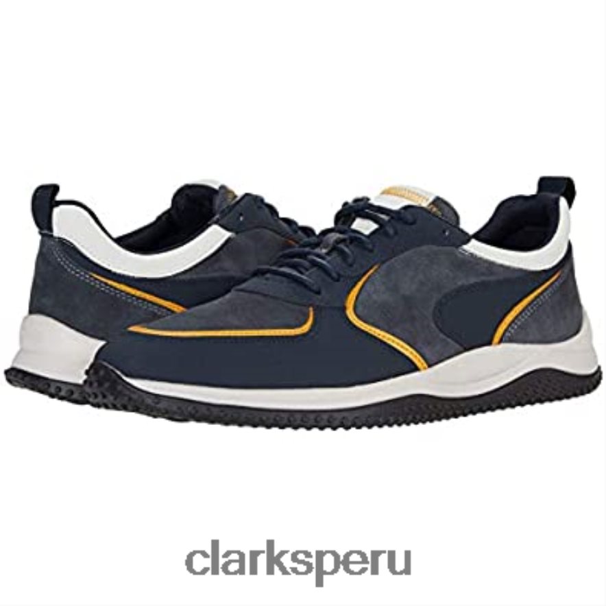 combi azul marino puxton run combi azul marino clarks unisexo Clarks 40N4LX1364 combinado azul marino