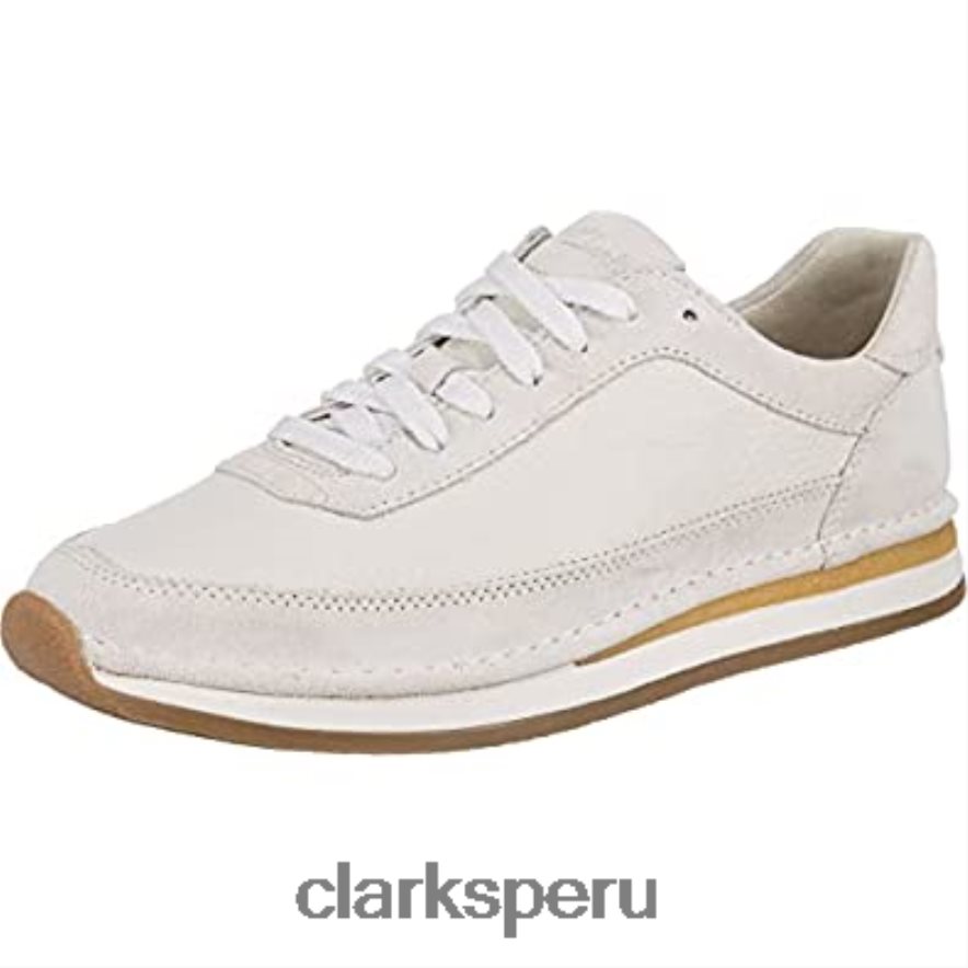 encaje artesanal blanco f clarks unisexo Clarks 40N4LX1092 blanco