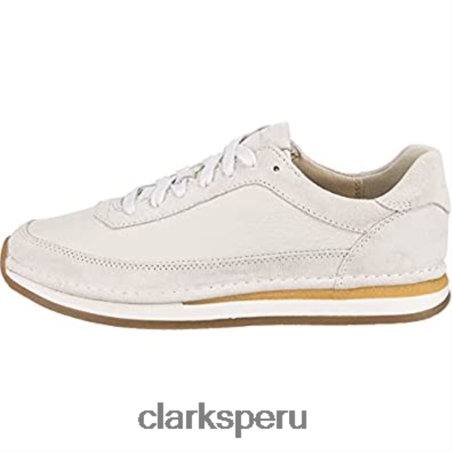 encaje artesanal blanco f clarks unisexo Clarks 40N4LX1092 blanco