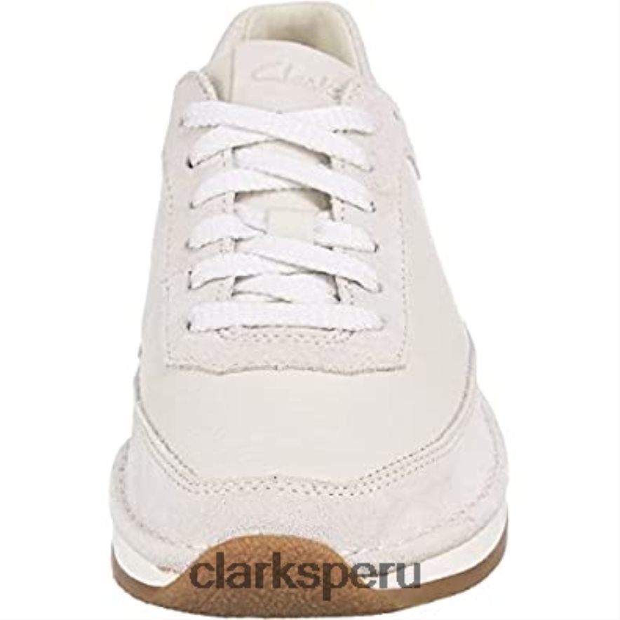 encaje artesanal blanco f clarks unisexo Clarks 40N4LX1092 blanco