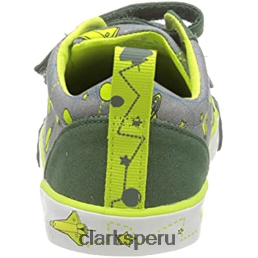 gris interés zorro lo o zapatillas clarks unisexo Clarks 40N4LX868