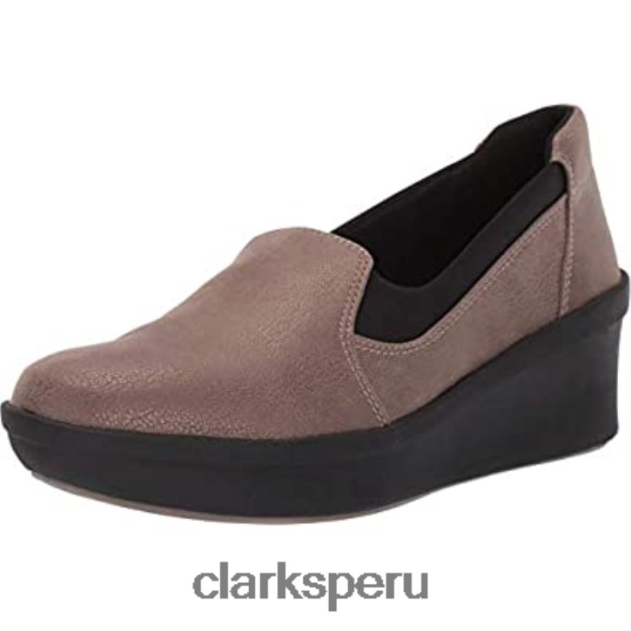 paso rosa luna peltre sintético clarks unisexo Clarks 40N4LX892