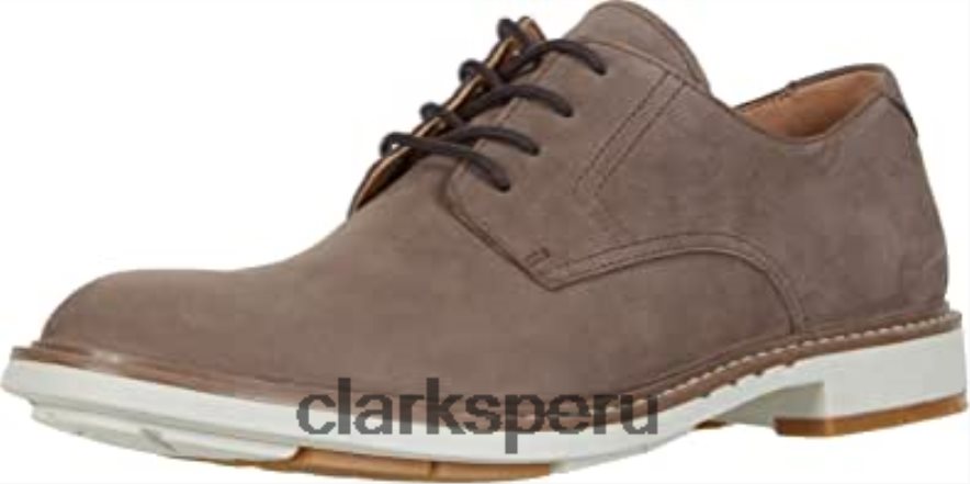 un elott lace clarks taupe nubuck unisexo Clarks 40N4LX1389 nubuck topo