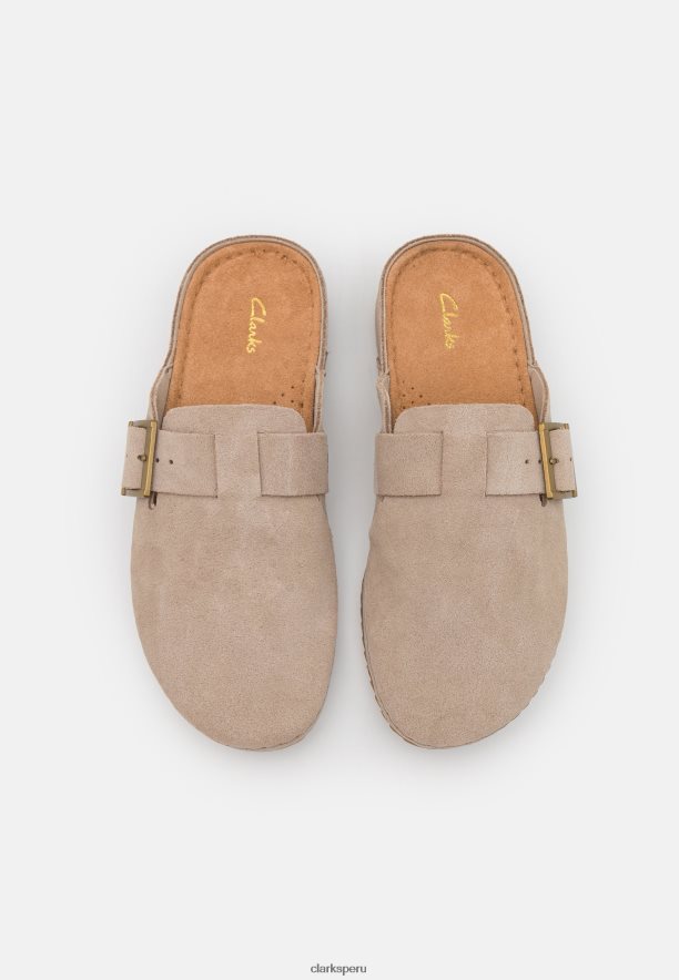 zapatillas brookleigh mule clarks arena unisexo Clarks 40N4LX6951 arena