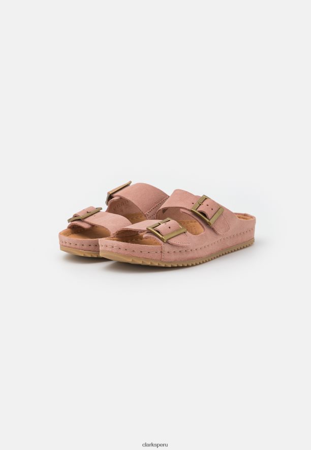zapatillas brookleigh sun rosa clarks unisexo Clarks 40N4LX6950 rosa