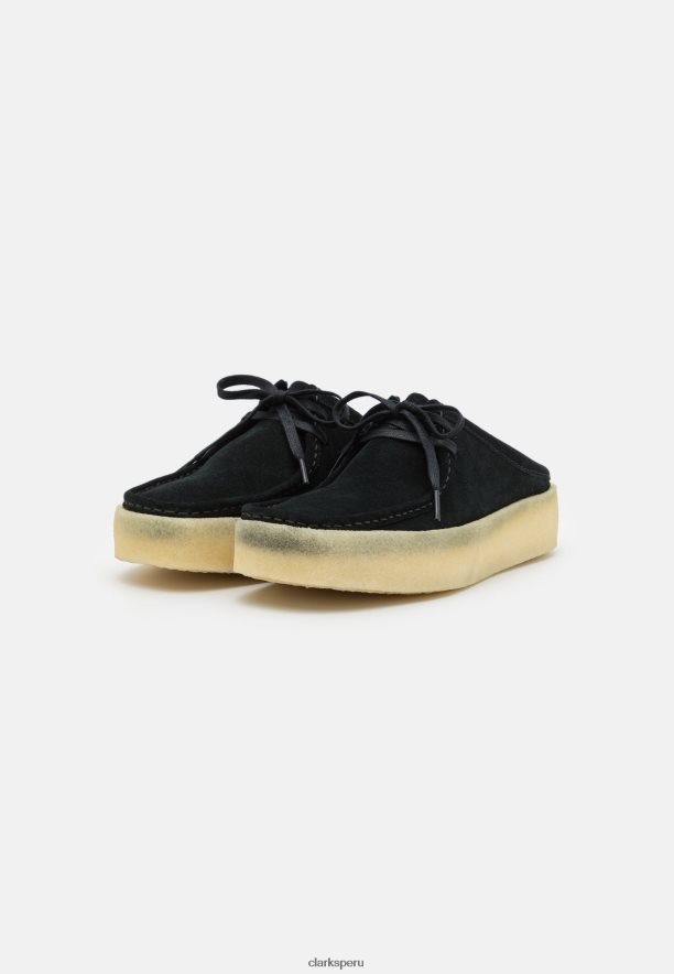 zuecos wallabee cup negros clarks unisexo Clarks 40N4LX7108 negro