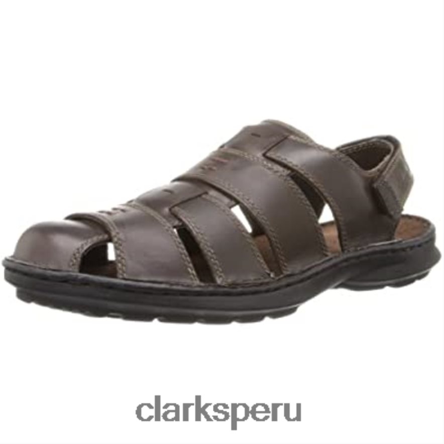 columpio cielo pescador sandalia clarks marrón unisexo Clarks 40N4LX1951 marrón