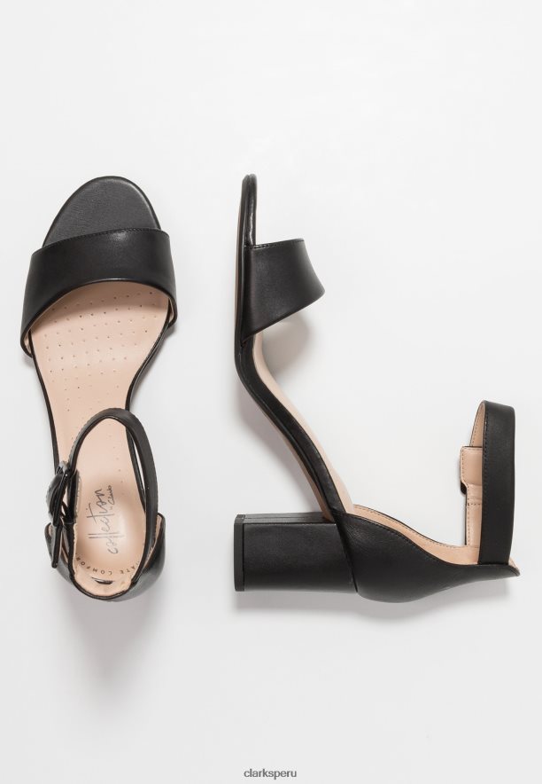 sandalias clarks deva mae negras unisexo Clarks 40N4LX6908 negro