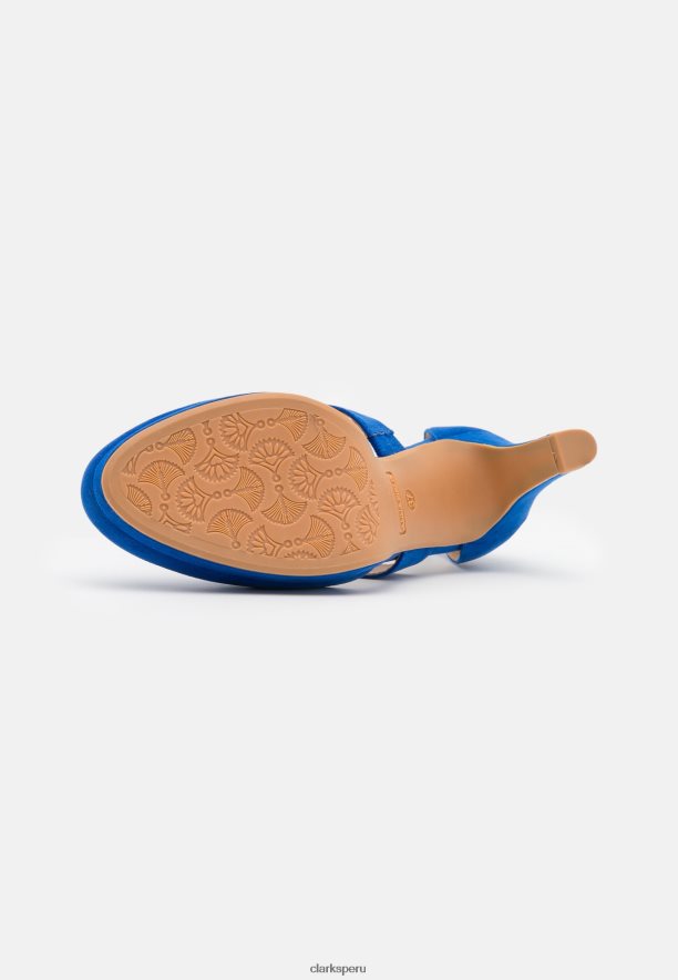 clarks tacones azul rey unisexo Clarks 40N4LX7004 azul real