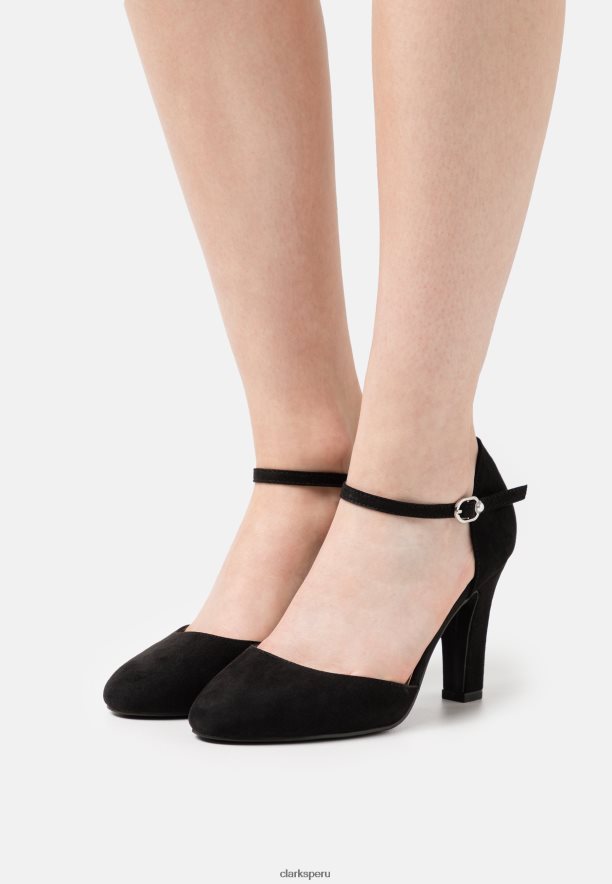 tacones altos clarks confort negros unisexo Clarks 40N4LX7043 negro