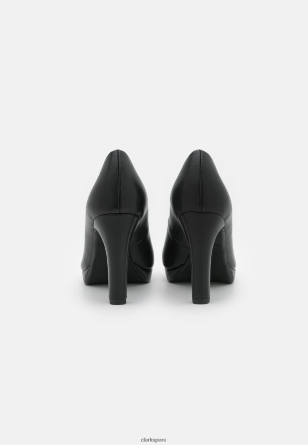 tacones clarks negros mate unisexo Clarks 40N4LX7048 negro mate