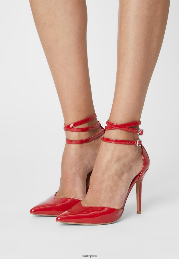 clarks tacones clasicos rojos unisexo Clarks 40N4LX6980 rojo