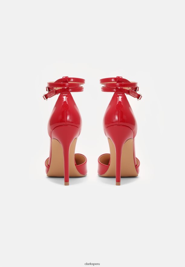clarks tacones clasicos rojos unisexo Clarks 40N4LX6980 rojo