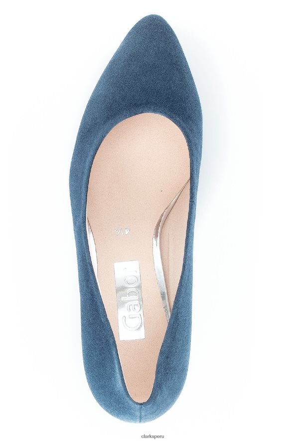 tacones clarks indigo clasicos unisexo Clarks 40N4LX6993 índigo