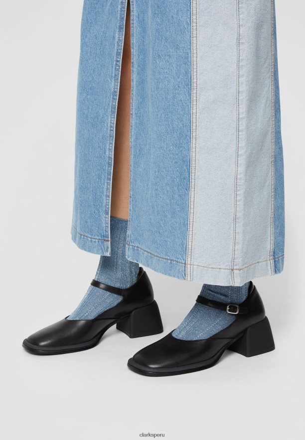 tacones clasicos clarks ansie negros unisexo Clarks 40N4LX6995 negro