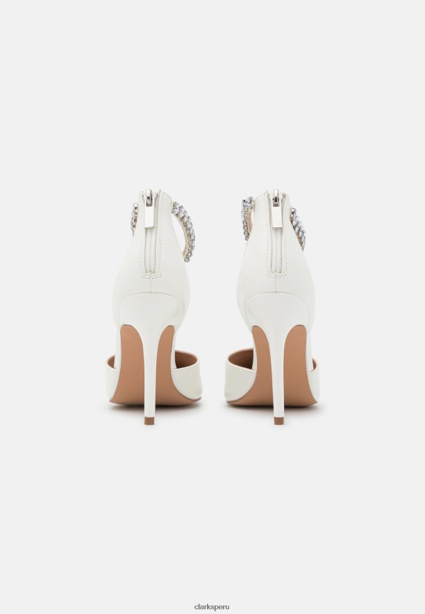 tacones clasicos clarks blancos unisexo Clarks 40N4LX7016 blanco