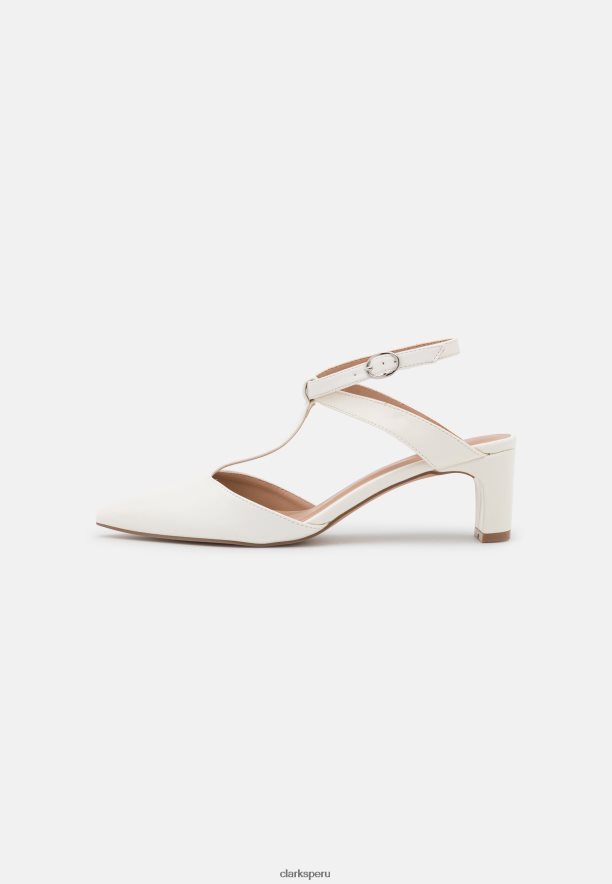 tacones clasicos clarks blancos unisexo Clarks 40N4LX7026 blanco