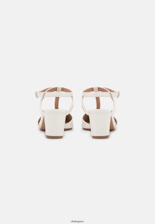 tacones clasicos clarks blancos unisexo Clarks 40N4LX7026 blanco