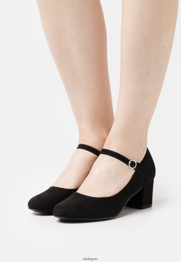 tacones clasicos clarks negros unisexo Clarks 40N4LX6992 negro