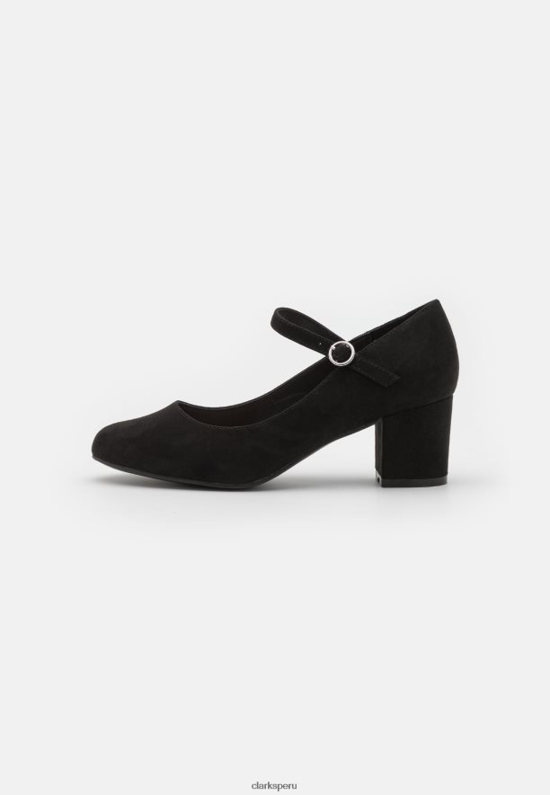 tacones clasicos clarks negros unisexo Clarks 40N4LX6992 negro