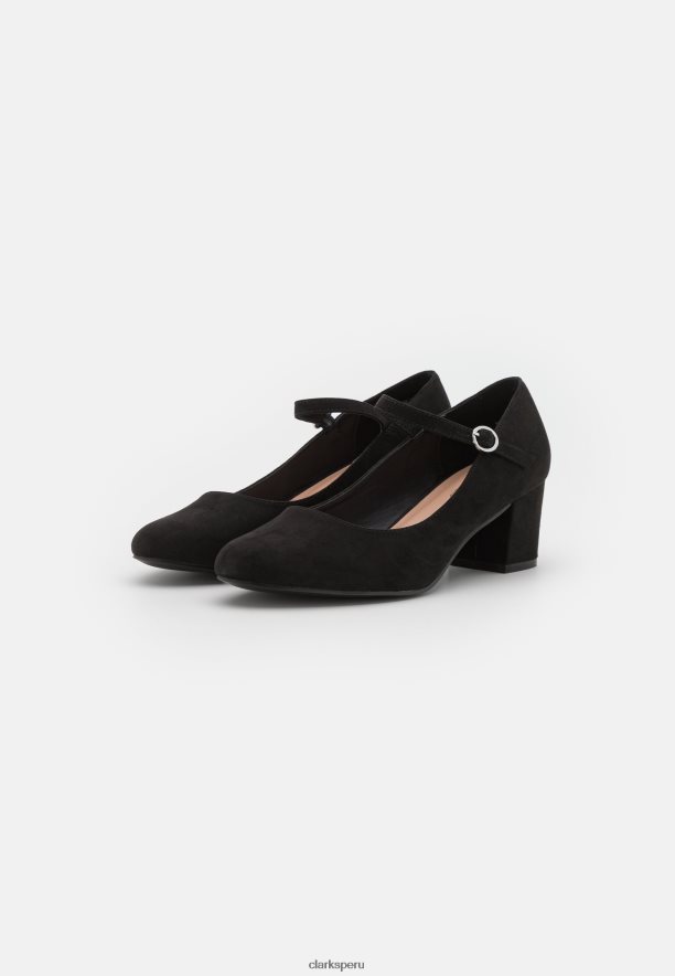 tacones clasicos clarks negros unisexo Clarks 40N4LX6992 negro