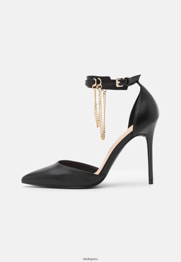 tacones clasicos clarks unisexo Clarks 40N4LX7032 negro