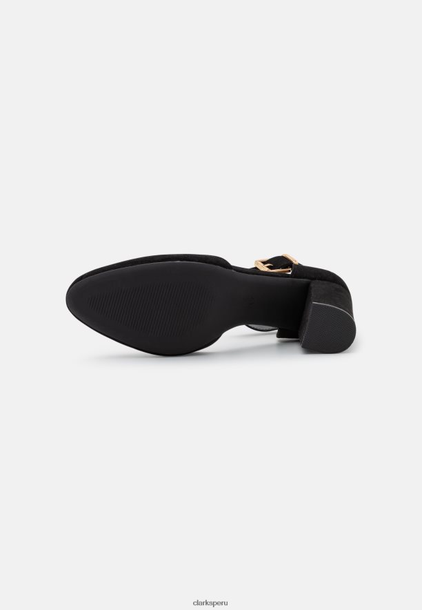 tacones clasicos de moda clarks unisexo Clarks 40N4LX6975 negro