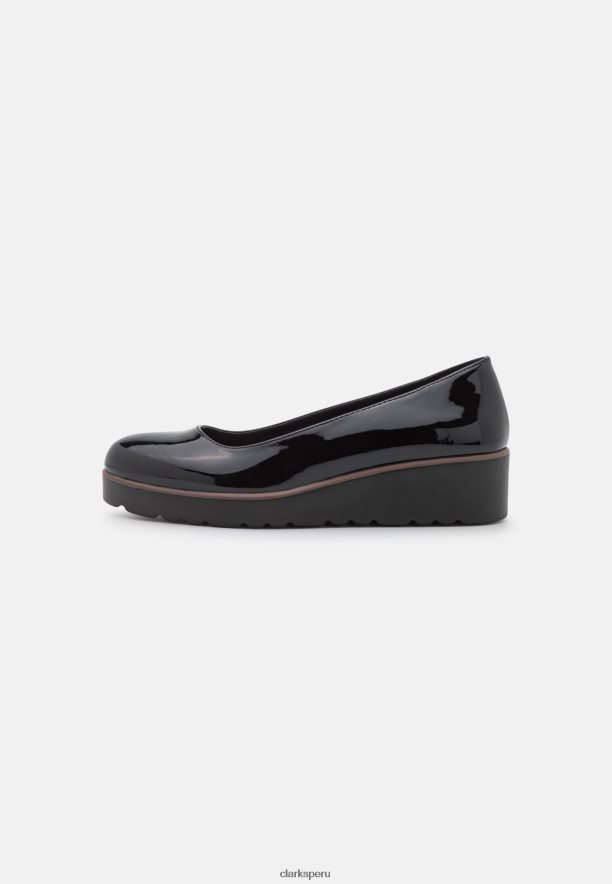 clarks tacones plataforma negros unisexo Clarks 40N4LX6988 negro