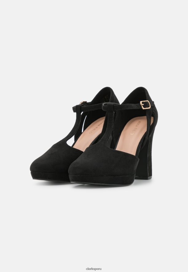 tacones clarks negros plataforma unisexo Clarks 40N4LX7008 negro