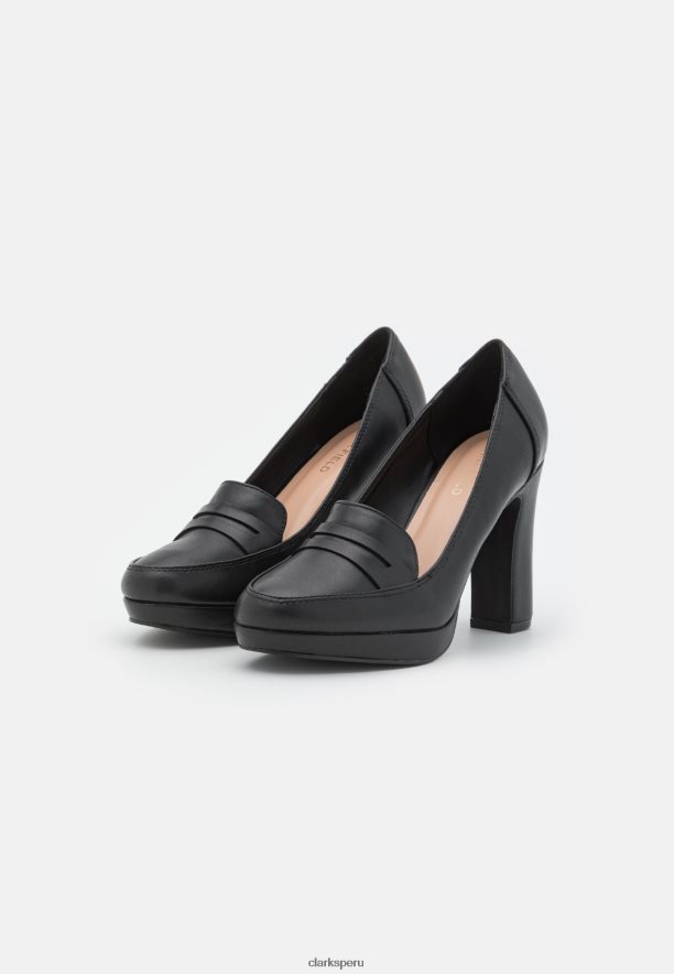 tacones clarks plataforma negros unisexo Clarks 40N4LX7001 negro