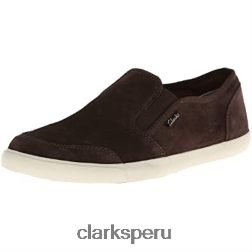 mocasín sin cordones torbay clarks marrón unisexo Clarks 40N4LX1109 marrón