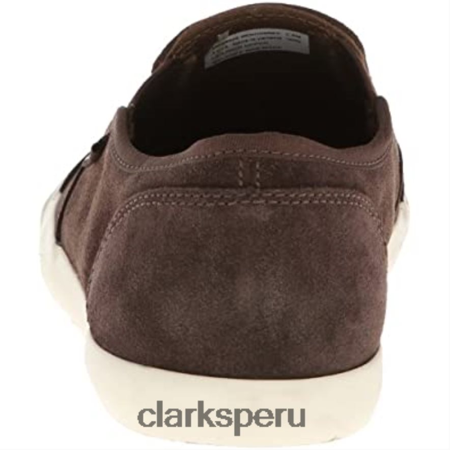 mocasín sin cordones torbay clarks marrón unisexo Clarks 40N4LX1109 marrón