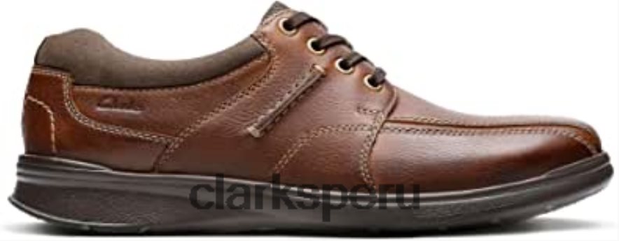 clarks cotrell caminar zapatos de cuero tabaco unisexo Clarks 40N4LX2448